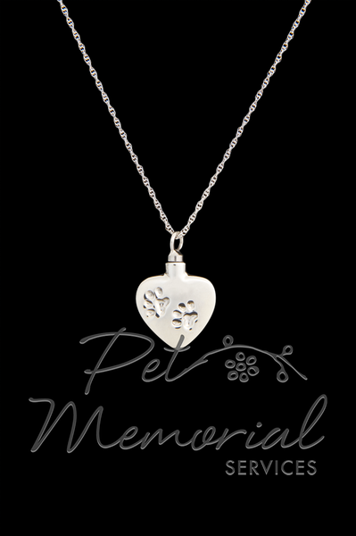 Keepsake Jewelry - Heart w/ Paws