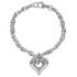 Circle of Love Heart Bracelet