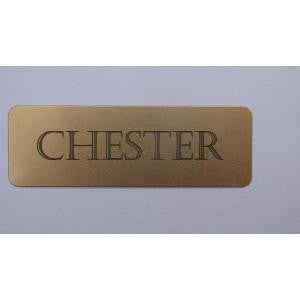 Engraved Plaque - Included in Package