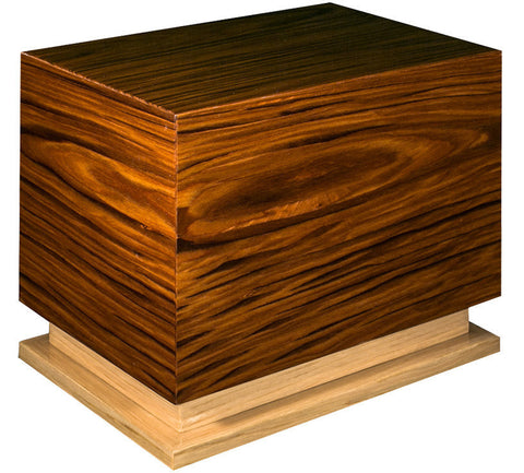 Italian Lacquered Wood Cremation Urn in “Pure”